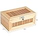Acouto Touch Useless Box DIY 21×14×11 Wooden USB Electronic Box Cute Funny Interactive Stress Relief Toy Gift Desk Decoration