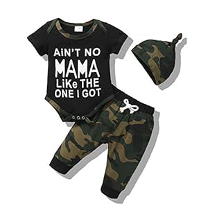 NZRVAWS Newborn Baby Boy Clothes Outfits Letter Prined Romper Pants Set Infant Baby Boy Clothing 0 3 6 9 12 18 Months