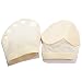 MiDee Half Sole 5 Holes Toes Thong Dance Shoes Lyrical Dancing Feet Pad (S, Skin)