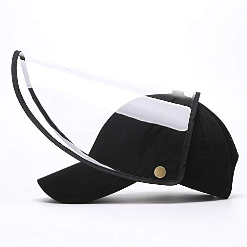 POTENCO Face Shield,Protection Mask Hat Dustproof Sand Saliva Splash Protective Safety Full Face