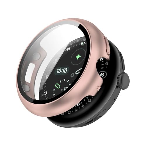 (�P�[�X���O�����[�d�\) Google Pixel Watch4 �p �P�[�X �[�d�\ �ی� �K���X�t�B���� ��̌^ PC+TPE�ގ� ��d�\�� �S�ʕی� �����^ ���ϋv �����ȒP �ϏՌ� �Ή�Pixel Watch4 �ی�P�[�X �����ߗ� �w��h�~ ��