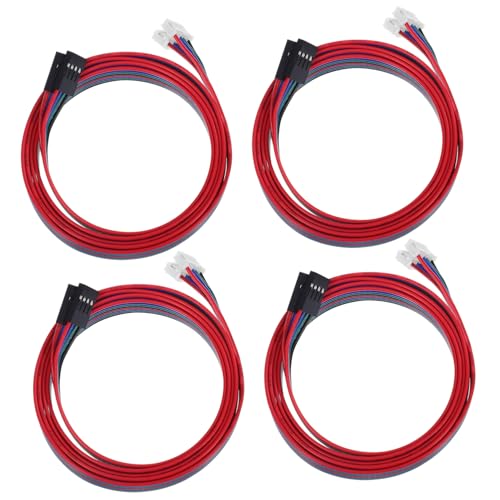 4 Pcs 17 Stepper Motor Cables, 100cm Extended Reach