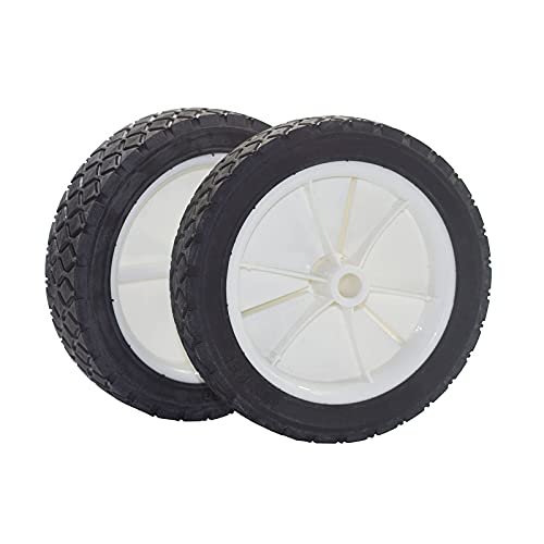 Cluparis 9611 Plastic Wheel 2Pk Replacement For Oregon 72-107/9611 Semi-Pneumatic Rubber Replacement Tire #TOP1