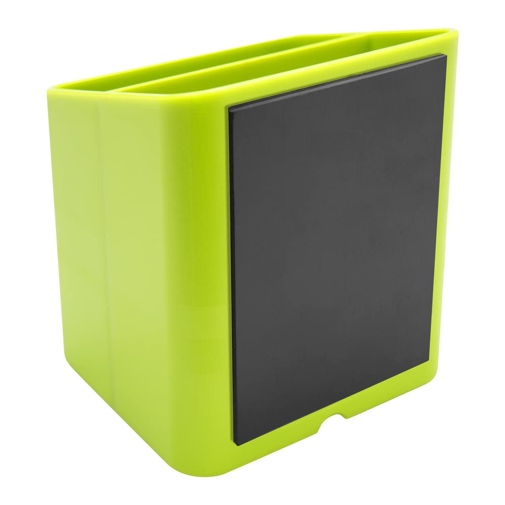 EXACOMPTA 677014D Pot à crayons PEN-CUBE ECOBlack noir lot de 10
