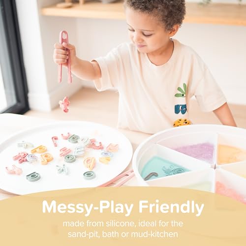 Inspire My Play Großbuchstaben für Kinder – ABC-Spielzeug für 3-Jährige – Badebuchstaben für sensorisches und chaotisches Spielen