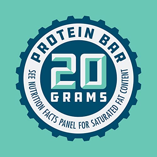 Clif Bar - Protein Bars - Chocolate Mint - 20G Protein - Gluten Free (2.4 Ounce, 12 Count) #TOP2