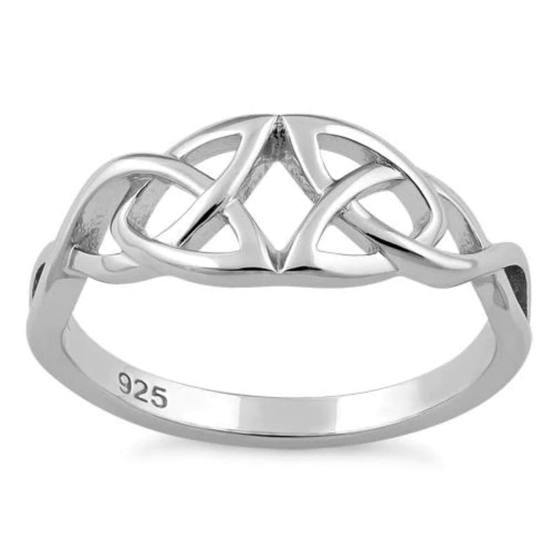 Bague empilable celtique argent 925 idéal pour accessoiriser vos tenues - 2