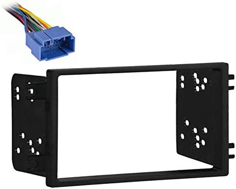 Harmony Audio Compatible with Honda Element LX 2005 2006 2007 2008 2009 2010 2011 Double DIN Stereo Harness Radio Install Dash Kit Package