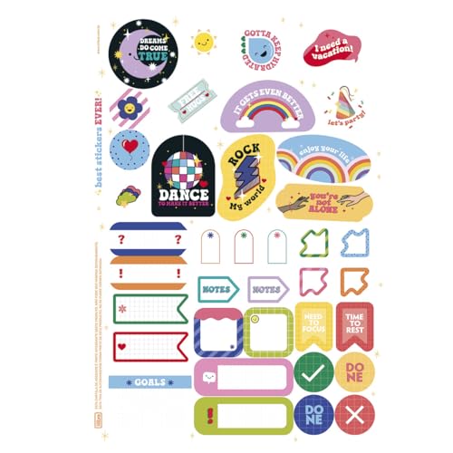 Tilibra - Folhas de Adesivos Tilidisco