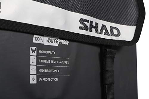 Shad Alforjas Impermeables para Motocicleta SW42, Negro, 25 Litros miniatura 4