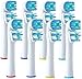 Replacement Brush Heads Compatible with OralB Braun- Best Double Clean, Pack of 8 Electric Toothbrush Replacement Heads- for Oral B Pro, 1000, 8000, 9000, Adults, Kids, Vitality, Dual Plus!