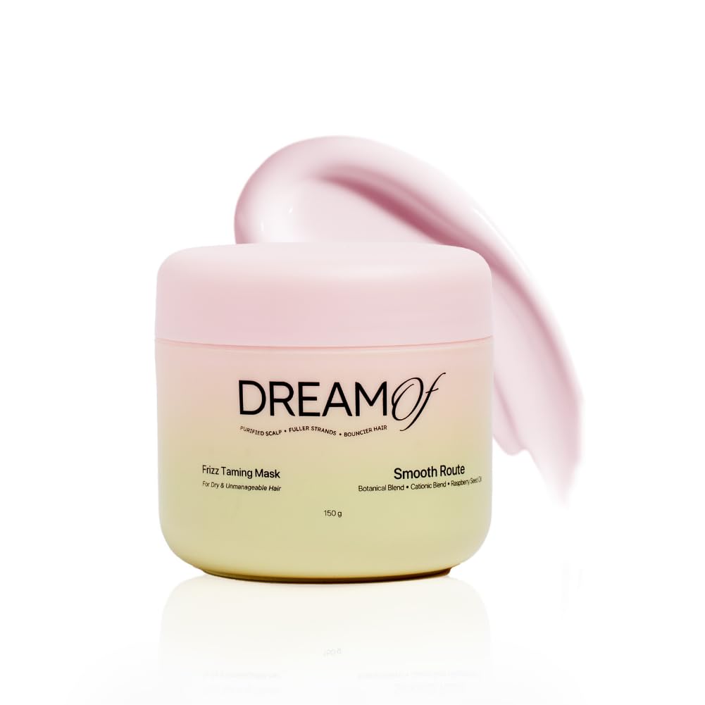 Smooth Route Hair Mask, for All Hair Types, 150g, Frizz Taming, Buildup-Free, Colour-Safe, with 5% Cationic Blend-image-26