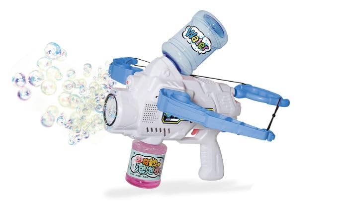 Jack Royal 2-in-1 Light up Crossbow Bubble Blower Water Gun Pink Or Blue Electric Bubble Machine Toy Set for Kids Boys and Girls (B0CM1Y5JS7) Amazon Price History, Amazon Price Tracker