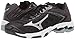 Mizuno mens Wave Lightning Z5 Indoor Court Shoe, Blacksilver, 8 B US