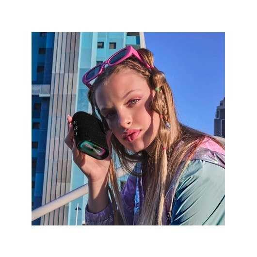 Energy Sistem StreetPlay Bluetooth-luidspreker – 8W, IPX6, 12 Uur Batterij, FM-radio, MicroSD, Gerecycled Plastic