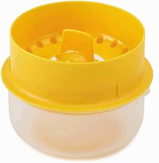 Egg White Separator, Egg Separator Kitchen Egg Yolk and White Separator Plastic Sieve with Collection Bowl High Capacity, Kitchen Gadgets for Cooking