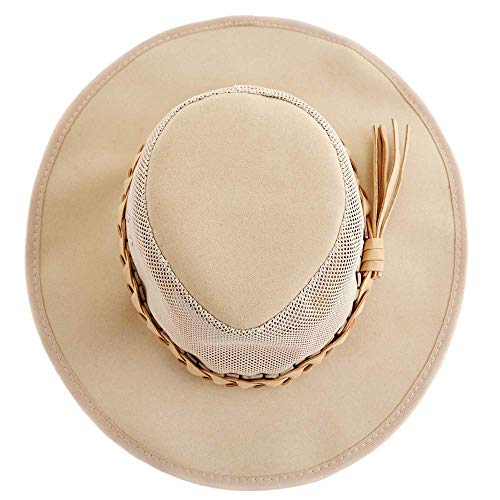 Anycosy Mesh Sun Hat for Men Golf Soaker Hats Summer Beach Safari Wide