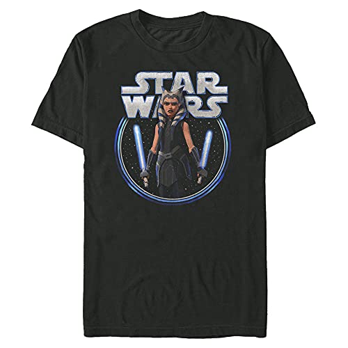 T-shirt Clone Wars Ahsoka coupe longue 4XL Star Wars pour homme fort