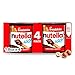 Nutella and Go Snack Packs, Chocolate Hazelnut Spread with Breadsticks, Perfect Bulk Snacks for Kids' Lunch Boxes, 1.9 Ounce, Pack of 4