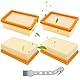 4 Stück Kärcher Staubsauger Filter Set, Flachfaltenfilter für Kärcher WD6/WD5/WD4/MV4/MV5/MV6 Mehrzwecksauger mit 1 kleinen Bürste, staubsauger zubehör für Kärcher Filter,für Kärcher 2.863-005.0