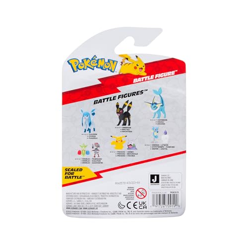 Pokémon PKW3578 - Battle Figure Pack - Aquana Official Detailed Figure, 7.5 cm by Pokémon - Image 6