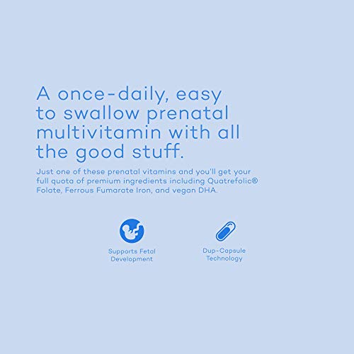 Premama Prenatal Vitamins With Dha And Folic Acid - Daily Multivitamin For Women, Fertility Support Supplement, Non Gmo, Vegan, Gluten Free, Choline For Brain Development , 28 Capsules (Pack Of 6) #TOP1