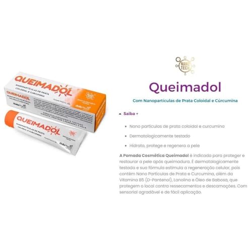 Queimadol Pomada para Queimaduras 30g BellaPhytus