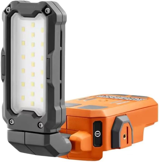 RIDGID 18V Volt Cordless Magnetic Task Light (Tool Only) (Renewed) Job Light