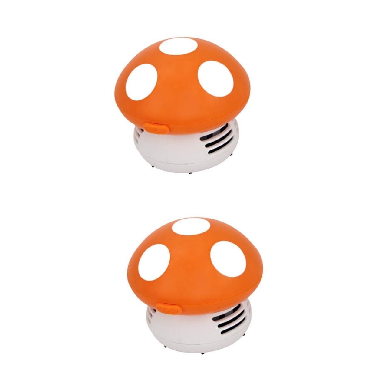 Alipis 2pezzi Mini Aspirapolvere Portatile Da Scrivania Ricaricabile Usb Per Pulire Polvere e Briciole Da Tavoli e Scrivanie Arancione