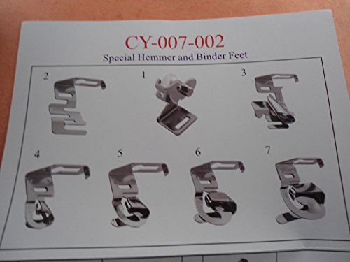 Kit de Aplicadores para Dobladillos NGOSEW para Bernnina y Low Shank miniatura 4