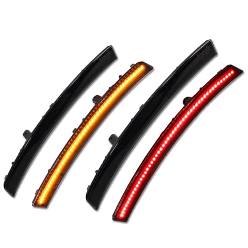 Luz giro espejo lateral LED delantera y trasera para Corvette C7 de 2014 a 2019