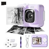 Instant Print Camera for Kids, Mauve