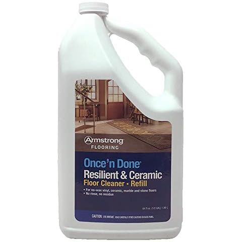 Armstrong S-337 Once'n Done Resilient & Ceramic Cleaner Refill Ready to Use 64 oz Cover