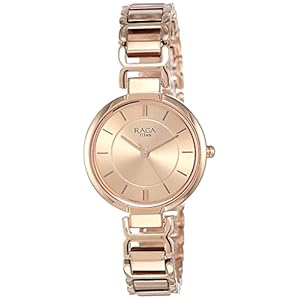 Titan Raga Viva Analog Rose Gold Dial Women’s Watch-NL2608WM01