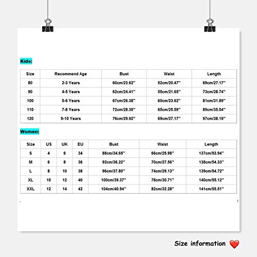 N/AB Vestito per mamma figlia colore corallo