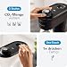GROHE Blue Fizz, Wassersprudler Starter Set (mit CO2-Füllstandsanzeige, 3 einstellbare Sprudel-Stufen, ohne CO2 Flasche, 1x 0,85l Wasserflasche + Reinigungspulver), schwarz, 31947K00