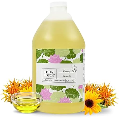 Lotus Touch Organic Naturals Massage Oil Cover