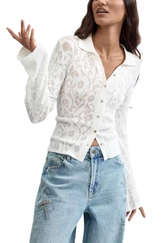 Jeans flare / larges Desigual 26wwdd24bl500738 EU - vue 4