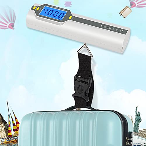 Basage Digital Luggage Scale,Travel Luggage Weight Scale,Handheld Suitcase Weight for Travel with Backlit LCD Display - Afbeelding 3