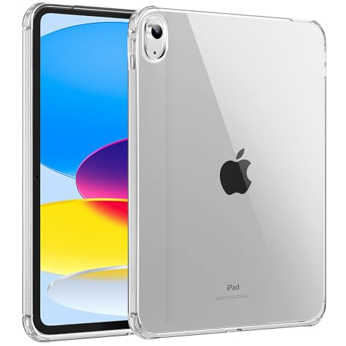 AVOAR Clear Case for iPad A16 & 10th Generation 2022 10.9' & 11th Generation 2025 11' with Anti-Scratch Protective, Shockproof Impact Resistant, Ultra Slim Lightweight Soft TPU Transparen Cover