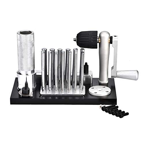 Zetiling Jump Ring Maker, Jewelry Making Tool, Professional Stainless Steel Jump Rings Making Tools with Groove and Jumper Cutting Blade and 20 Mandrels