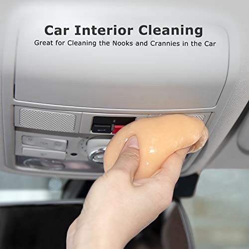 TICARVE Cleaning Gel for Car Cleaning Putty Auto Detailing Gel Car Interior Cleaner Universal Dust Removal Gel Vent Cleaner Keyboard Cleaner for Laptop - Image 7