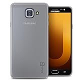 CoverON Slim Fit TPU Rubber FlexGuard Series for Samsung Galaxy J7 Max Case, Clear