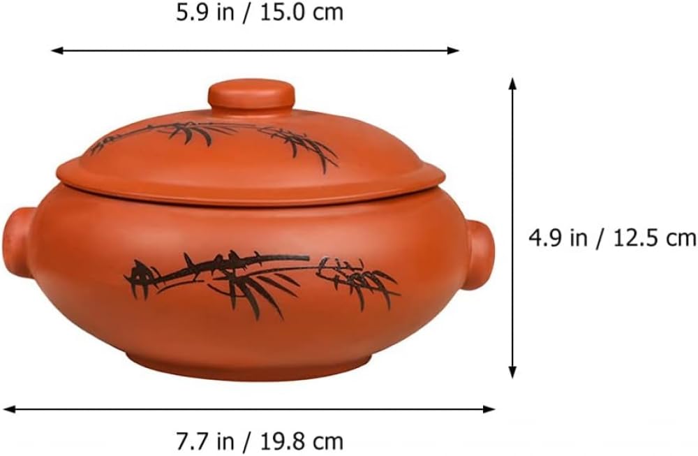 Kochtopf, Keramik-Suppentopf, Suppentopf, Herdplatte, Keramik-Schmortopf, Hot Pot, Tontöpfe, Suppentopf, Schmortopf, Auflauf, Kochtopf für Nudeln, Schmortopf