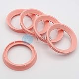 5 x YOU.S ORIGINAL ZENTRIERRINGE DISTANZRING für ALUFELGEN Z16 70,0 - 57,1 mm kompatibel mit Alutec Anzio Rial