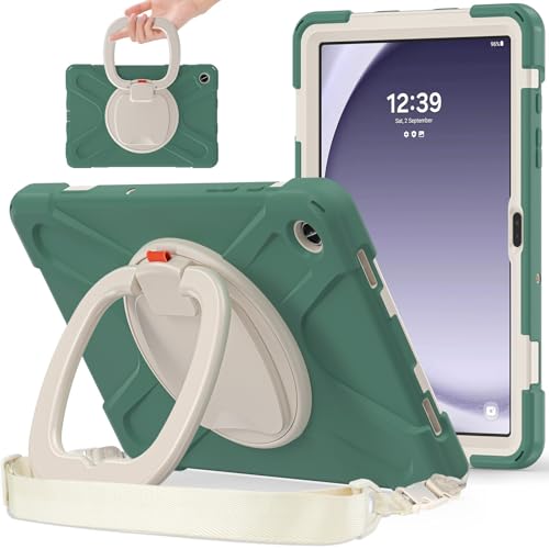 Coque Samsung Galaxy Tab A9 Plus anti-chute avec sangle pour empêcher la casse tablette enfant