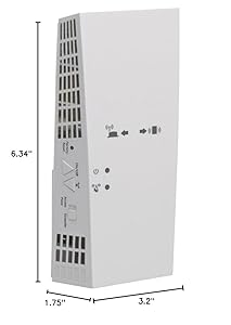 NETGEAR WiFi Mesh Range Extender (EX6250) - Covers up to 1,500 sq.ft. and 25 Devices with AC1750 Dual Band Wireless Signal Booster & Repeater (up to 1750 Mbps Speed), Plus Mesh Smart Roaming