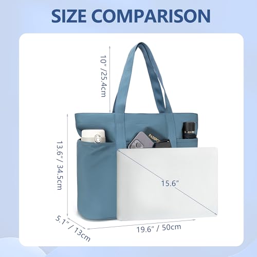 Bolso Tote para mujer con compartimento para laptop miniatura 5