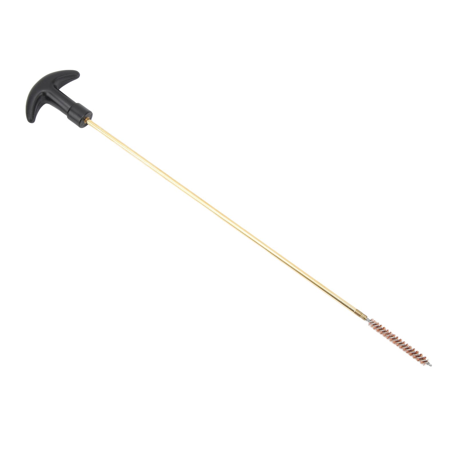 Varilla de Limpieza de Pistola, Kit de Varilla de Limpieza de Barril Limpiador de Tubos de 4,5 Mm y 5,5 Mm Mango Desmontable de Cobre Cepillo de Varilla de Limpieza de Tiro para