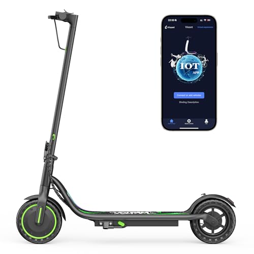 Image of VOLPAM Electric Scooter, 350W /500W /800W /1000W /250W Powerful Motor & 19 /22 / 9 MPH Top Speed, 16-28-10 Miles Long Range, Folding E Scooter Choice